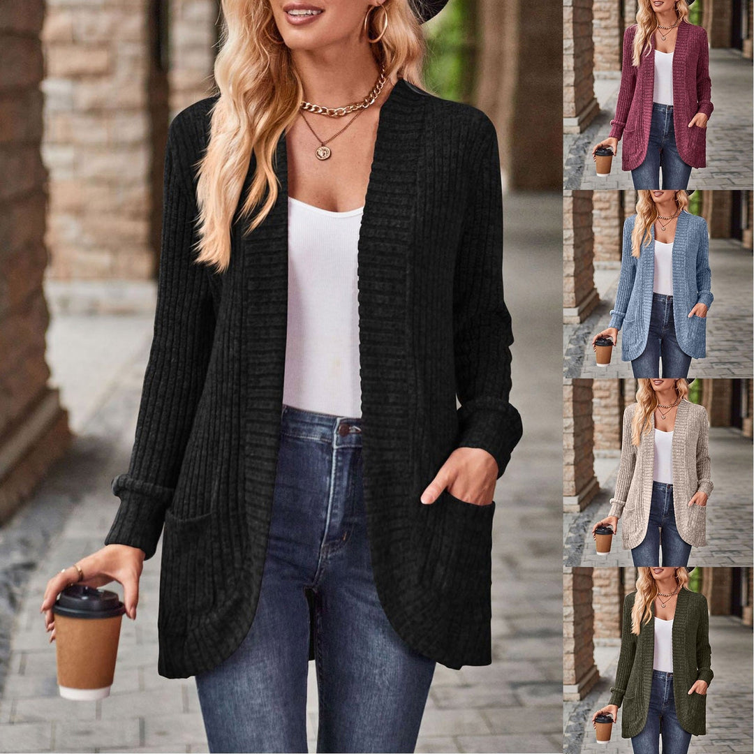 Sigrid™ | Offene Strickjacke mit Hohldesign