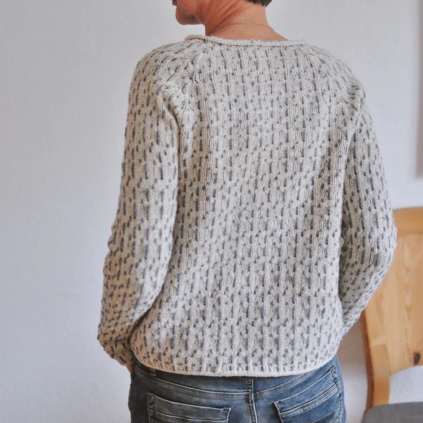 Andrea™ | Enger Gestrickter Pullover